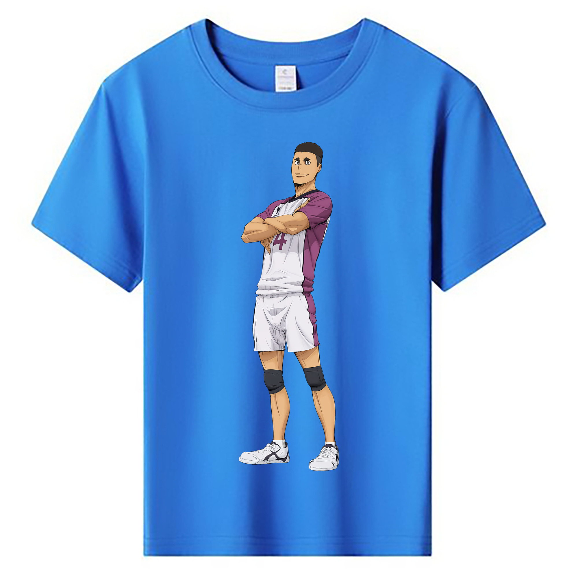 （画像用） ハイキュー!! Haikyu!! 綿100％キッズTシャツ（フロントプリント）